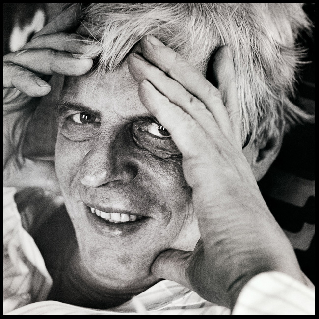 George Plimpton at home, New York, 1988 | Tatler