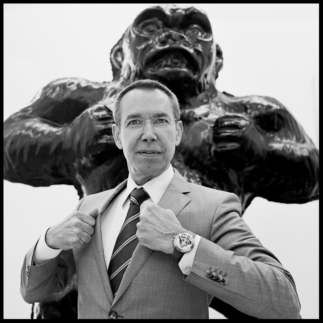 Jeff Koons in his studio, New York, 2010 | Tatler