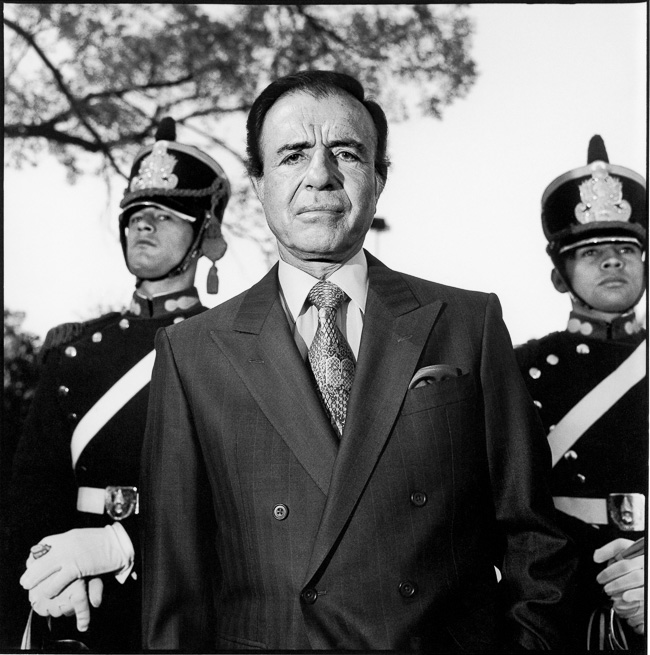 President Menem in Buenos Aires, 1997 | Vanity Fair